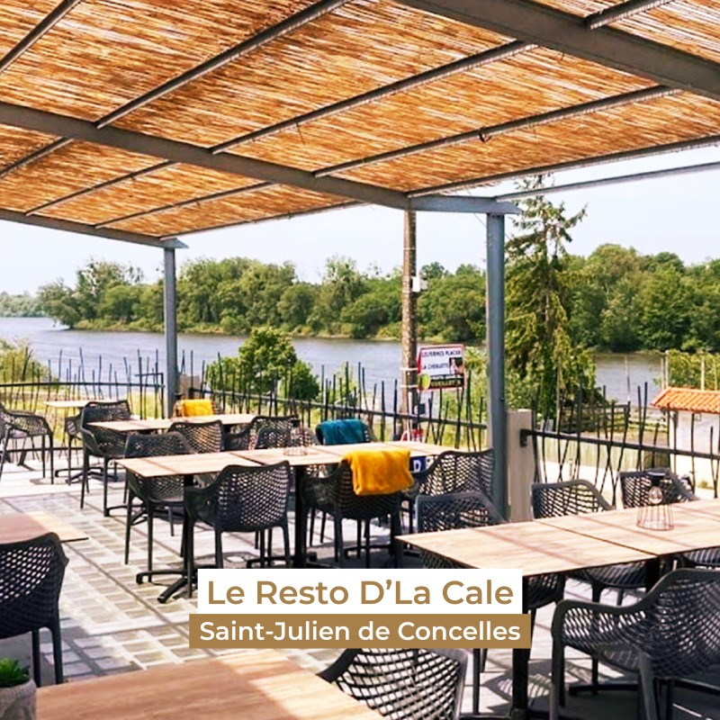 Les terrasses dans le Vignoble nantais